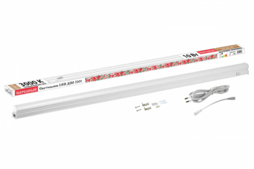 Изображение Светильник LED ДПО 2001 10 Вт, 3000К, IP40, Народный  SQ0329-0850 