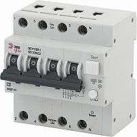 Изображение Выключатель автоматический дифференциального тока 3P+N C 32А 30мА тип A АВДТ 63 Pro NO-901-99 ЭРА Б0031849 