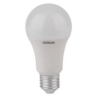 Изображение Лампа светодиодная LED STAR CLASSIC A 100 10W/827 10Вт грушевидная 2700К тепл. бел. E27 1060лм 220-240В матов. пласт. OSRAM 4052899971578 