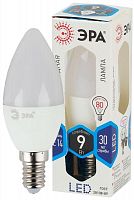 Изображение Лампа светодиодная LED B35-9W-840-E14 B35 9Вт свеча E14 нейтр. бел. ЭРА Б0047936 