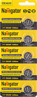 Изображение Элемент питания Navigator 94 780 NBT-CR1620-BP5    17465 