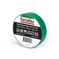Изображение Изолента ПВХ 15х0.13х20 зел. Fortisflex 90806 