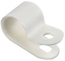 Изображение Скоба крепежная 9мм нейлон. бел. (уп.50шт) IEK USK11-09-050-K01 