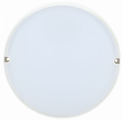 Изображение Светильник светодиодный ДБП-12w 6500К 1140Лм IP54 круглый пластиковый белый  LDPO0-2005-12-6500-K01 