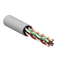 Изображение Кабель витая пара U/UTP кат.6 4 пары 23 AWG solid LSZH нг(А)-HF сер. (уп.305м) TERACOM PRO EKF TRP-6UTP-04LSH-GY-IN3 