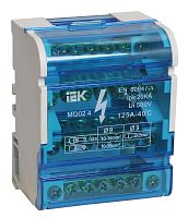 Изображение Шина на DIN-рейку в корпусе (кросс-модуль) ШНК 4х7 3L+PEN IEK YND10-4-07-100 