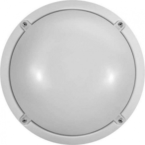 Изображение Светильник светодиодный ДБП-12w 4000К 900Лм IP65 круглый пластиковый белый ОНЛАЙТ  21004 