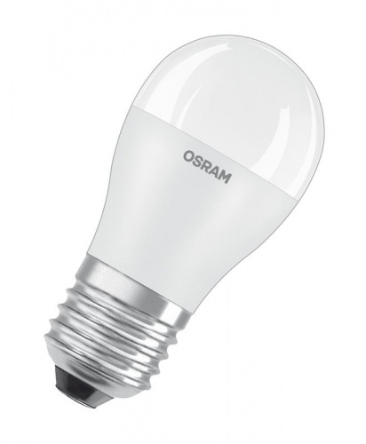 Изображение Лампа светодиодная LED 8Вт E27 CLP75 тепло-бел, матов.шар OSRAM 4058075210868 (упак.10 шт.) 