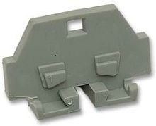 Изображение Торцевая пластина 261-361 для клемм серая WONKE ELECTRIC 