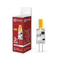Изображение Лампа светодиодная LED-JC-COB 3Вт 12В G4 4000К 310лм IN HOME 4690612060231 