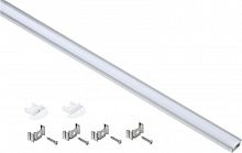 Изображение Профиль алюминиевый для LED ленты 2207 встраиваемый трапец. опал (дл.2м) компл. аксессуров IEK LSADD2207-SET1-2-V4-1-08 