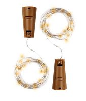 Изображение Гирлянда "Пробки" DC-G04-20YS2 20 LED 3х(LR44/LR1154/AG13/G13) в компл. желт. (уп.2шт) ФАZА 5059672 