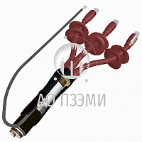Изображение Муфта кабельная концевая наружн. установки 10кВ 3КНтп-10-25/50-02 с наконечн. Подольск kntpx10x025x50x02 