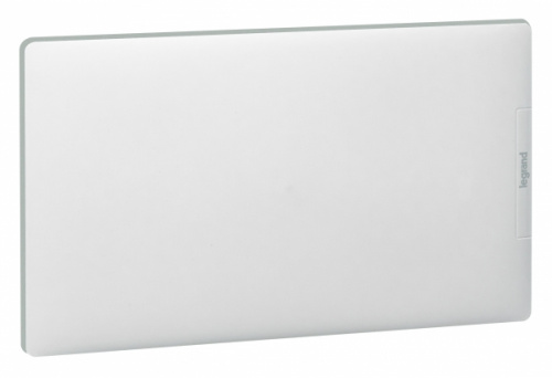 Изображение Practibox3 Пластиковый щит встраиваемый Щрв-П-18     1x18 белая дверь с клеммником заземления и нейтрали  401766 