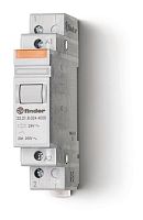 Изображение Контактор модульный 1NO 20А AgSnO2 12В DC 17.5мм IP20 FINDER 222190124000 