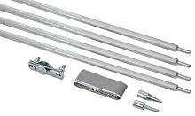 Изображение Комплект заземления верт. d16 дл.6м (4х1.5м) безмуфт. сталь гор. оцинк. IEK ZKZ11-14-016-06 