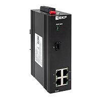 Изображение Промышленный управляемый коммутатор уровня L2 ML2-1GX/SFP-4GTP, 1 порт 1000Base-X SFP, 4 порта 10/100/1000Base-T(X) RJ45 c PoE, монтаж на динрейку TSX EKF TSX-ML2-1GX/SFP-4GTP 