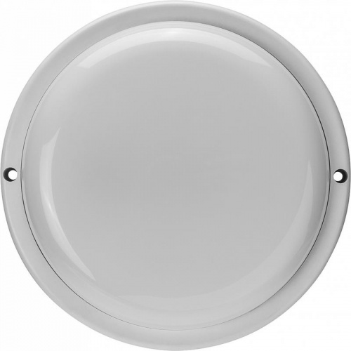 Изображение Светильник светодиодный 90 349 OBL-R4-8-4K-WH-IP65-LED-SNRV с оптико-акустическим датчиком ОНЛАЙТ 90349 