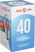Изображение Лампа накаливания ДШ 230-40 40Вт шар прозрачная E27 230В КУ Лисма 321606200 