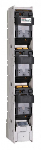 Изображение Выключатель-разъединитель-предохранитель ПВР вертик. 630А пофазное отключ. ПВР-101 DEKraft 21403DEK 