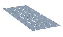 Изображение Вставка донная осн. 500 мм (1 мм) HDZ EKF vd500-1-HDZ 