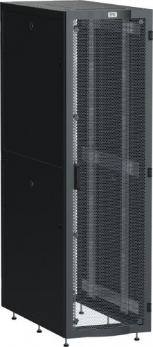 Изображение Шкаф серверный 19дюйм LINEA S 42U 600х1200мм перфорированные двери черн. ITK LS05-42U62-2PP 