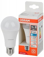 Изображение Лампа светодиодная LED Star 15Вт грушевидная 6500К E27 1521лм (замена 150Вт) OSRAM 4058075695443 