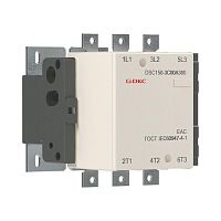 Изображение Контактор магнитный DSC150-3C00A230 150А 75кВт (AC3) 220В AC DKC DSC150-3C00A230 