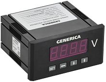 Изображение Вольтметр цифровой щитовой 1ф DO RS-485 48х96 LED GENERICA IDV41-5-1-3-LED-G 