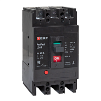 Изображение Выключатель автоматический 3п 40А 15кА LS63 ProPact EKF mccb-63-15-3-40-ls 