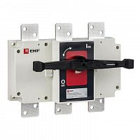 Изображение Рубильник-выключатель 1000A 3P c рукояткой управления для прямой установки PowerSwitch EKF psds-1000-3 