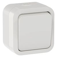 Изображение Выключатель кнопочный 1-кл. ОП TORS TS310 10А IP55 бел. IEK TS-V14-0-10-55-K01 