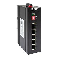 Изображение Промышленный неуправляемый коммутатор U-5GT, 5 портов 10/100/1000Base-T(X) RJ45, монтаж на динрейку TSX EKF TSX-U-5GT 