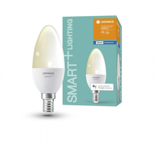 Изображение Лампа светодиодная SMART+ Candle Dimmable 40 5Вт/2700К E14 LEDVANCE 4058075485211 