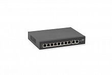 Изображение Коммутатор SKAT PoE-8E-2G v.2 PoE Plus 120Вт порты: 8-Ethernet 2-Uplink Бастион 4073 