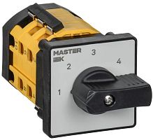 Изображение Переключатель кулачковый 10А (сх. 84) стандартная рукоятка IEK MI-CS10-010-084 