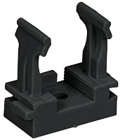 Изображение Держатель для гофр. труб под монтаж. пистолет CFM20 черн. ELASTA IEK ET-TA10D-CFM-020-K02-100 