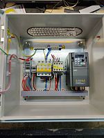Изображение Щит управления вентилятором с преобразателем частоты 1,5кВт 400х400х250мм  IP54 