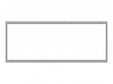 Набор для объединения шкафов спинами, 2000 x 400 мм  R5KFRE2040  Изображение Набор для объединения шкафов спинами, 2000 x 400 мм  R5KFRE2040