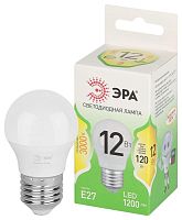 Изображение Лампа светодиодная GREEN LINE P45-12W-830-E27 GL 12Вт шар 3000К свет тепл. E27 Эра Б0067015 