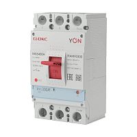Изображение Выключатель автоматический YON MGS400 3P 240-300A 75kA YON (группа DKC) MGS400H-3TAMF0300 
