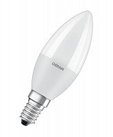 Изображение Лампа светодиодная LED 5.4Вт E14 LS CLB40 тепло-белый прозрачная свеча OSRAM  4058075318120 