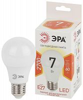 Изображение Лампа светодиодная LED A60-7W-827-E27(диод,груша,7Вт,тепл,E27) Б0029819 