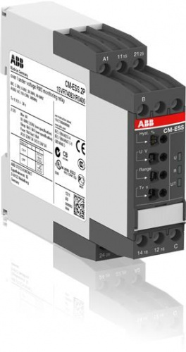 Изображение Реле контроля напряжения CM-ESS.2S 24-240В AC/DC 2ПК винтовые клеммы ABB 1SVR730830R0400 