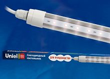 Изображение Светильник светодиодный ULY-P60-10W/SCEP/K IP65 DC 24V WHITE 10Вт 24В накладной для птицеводства бел. Uniel UL-00001695 
