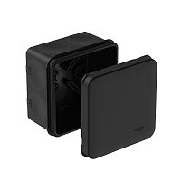 Изображение Коробка распределительная MultiBox IP66 70х70х42 DIY (со стикером) черн. SE IMT352961 