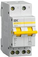 Изображение Выключатель-разъединитель трехпозиционный 2п ВРТ-63 32А IEK MPR10-2-032 