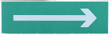 Изображение Сменное табло "Стрелка направо" зеленый фон IEK RLPC10-02-30-10-NAP 