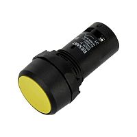 Изображение Кнопка EB22 возвратная желт. NO+NC 300В Rexant 36-5532 