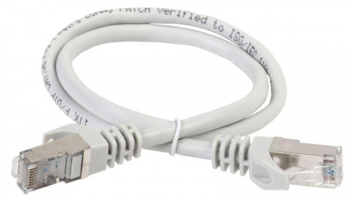 Изображение Патч-корд ITK категория 5е ftp 1 метр LSZH серый PC01-C5EFL-1M 